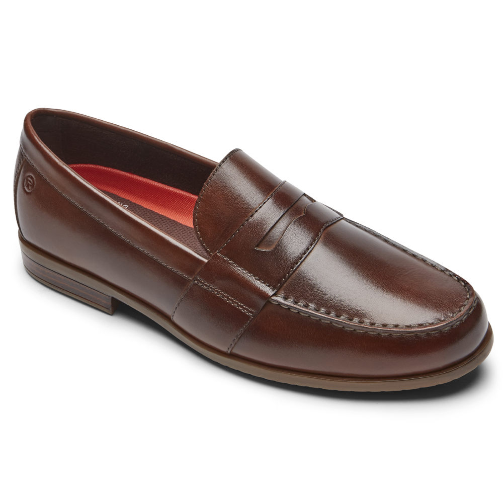 Rockport Loafers Herre Brune - Classic Lite 2 Penny - LIHC37520